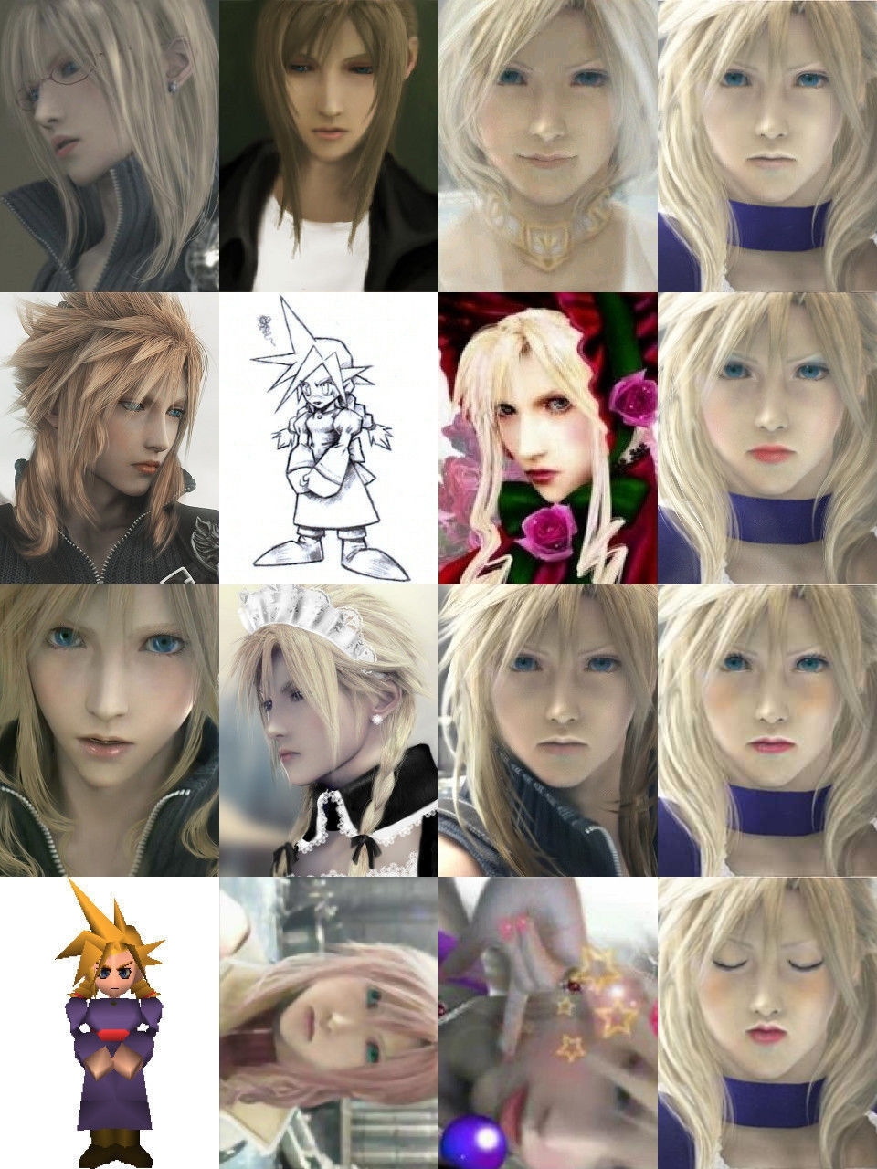 ff7女神是蒂法还是爱丽丝?其实是她_克劳德