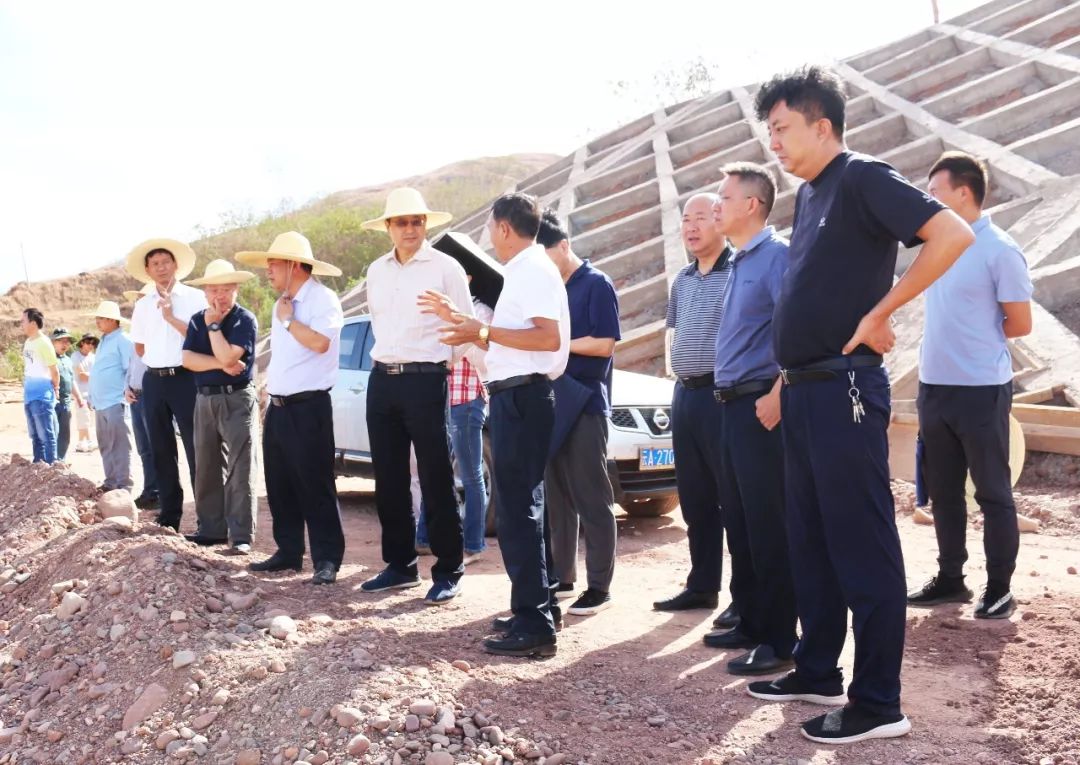 水电移民攻坚战金沙江下游水电移民工作协调领导小组调研组到我县调研
