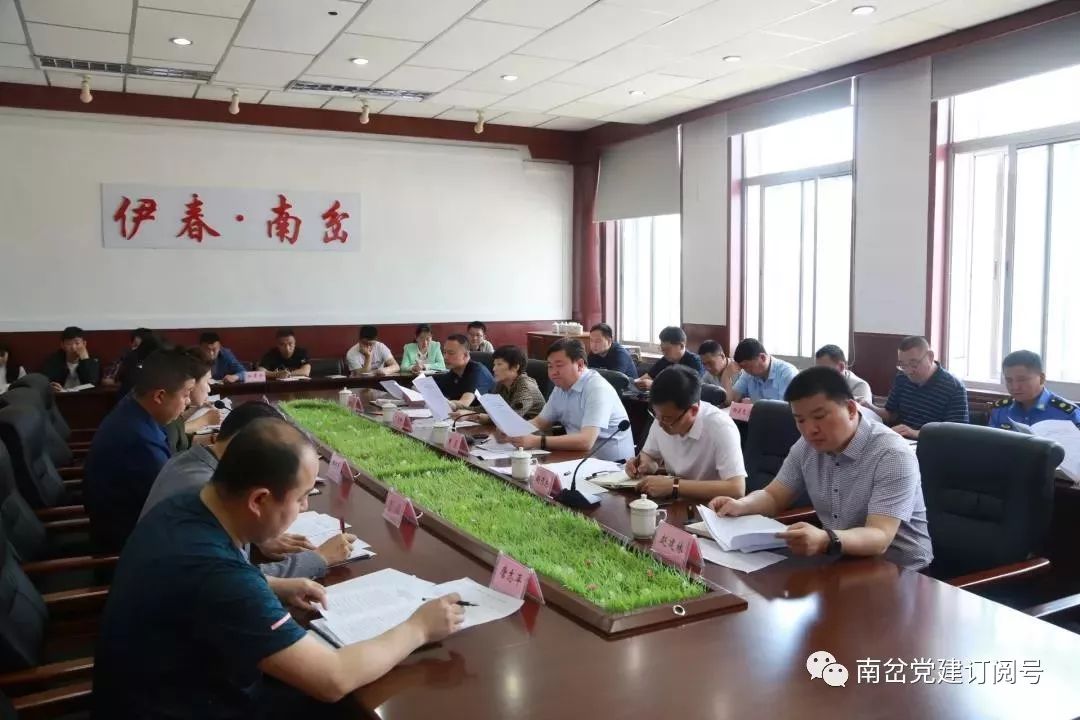 南岔区召开扫黑除恶专项斗争领导小组 第二次会议