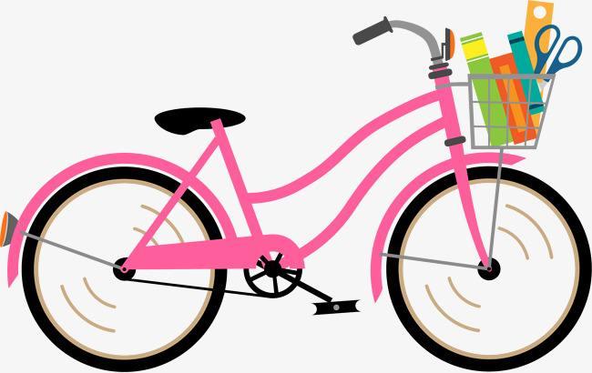 我每天骑着粉红色自行车