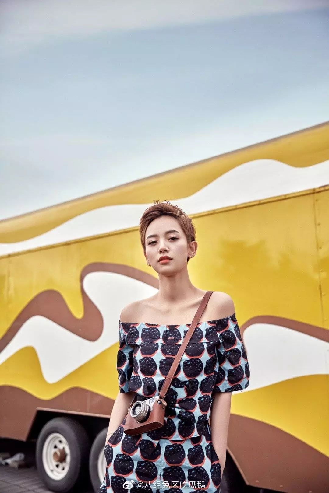 迪丽热巴寸头造型曝光这些女明星帅起来就没男人什么事了