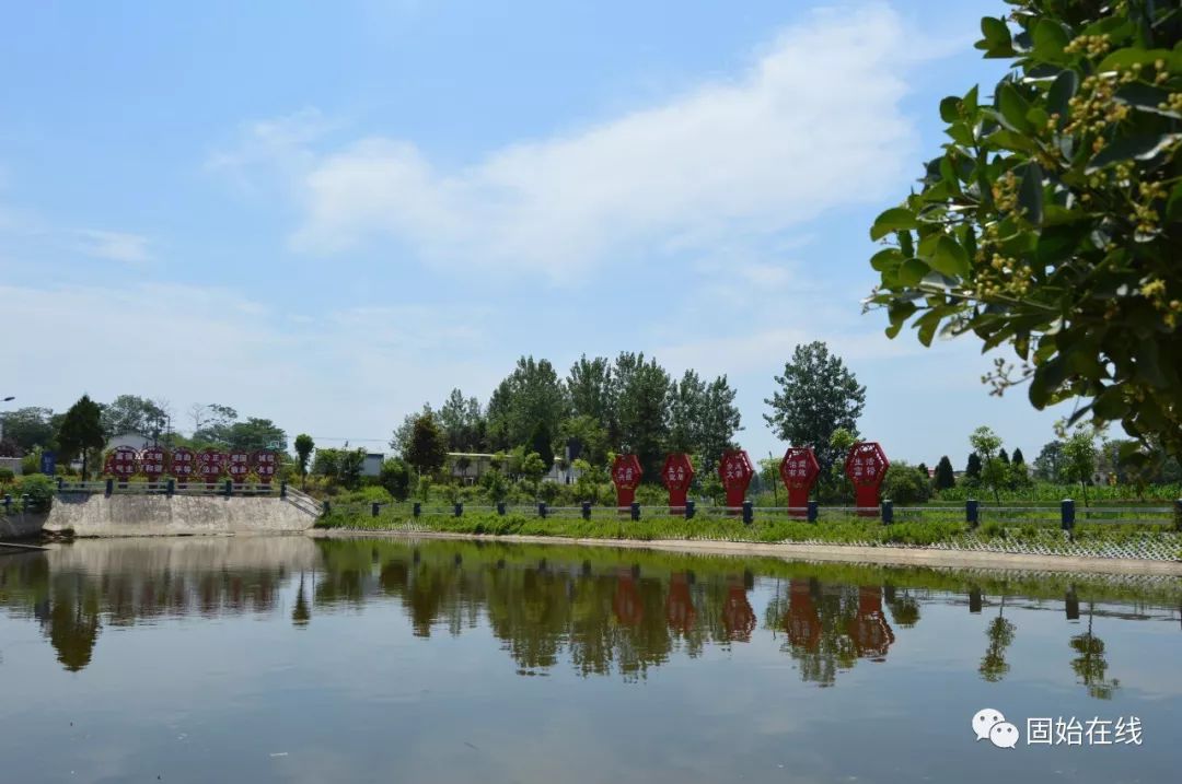 固始这个"全国文明村镇,如今更是美的让人心醉!_王岗村