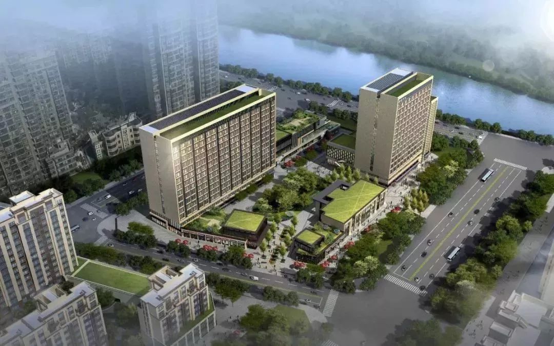 建设的3家酒店·西安华海酒店华海酒店位于浐灞总部经济园区核心区