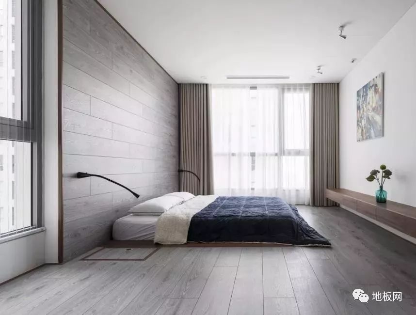 灰色地板永不过时的高级感