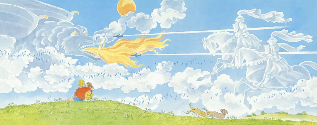 无论是《夏天的天空》中的天马行空,还是《诺亚方舟》里的乐观坚强,又