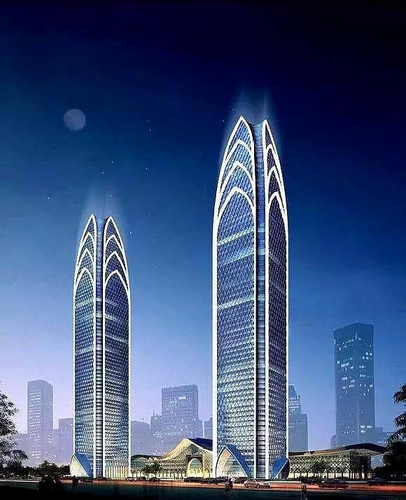 新疆没有超高地标建筑在建双子塔高268米将成为新疆第一高楼