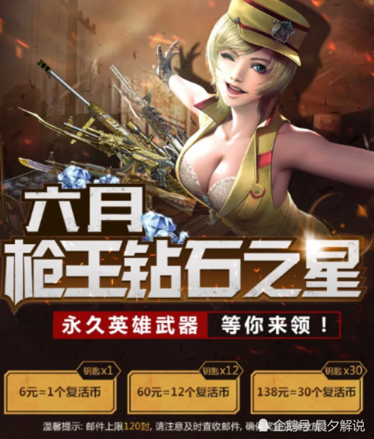 cf手游6月枪王之星活动来袭60块就能中28888钻石