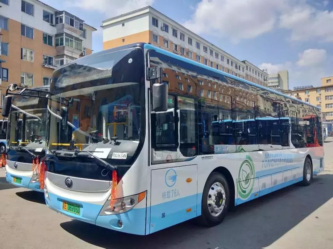 通化第三批纯电动公交车辆正式上线将替换以下线路公交