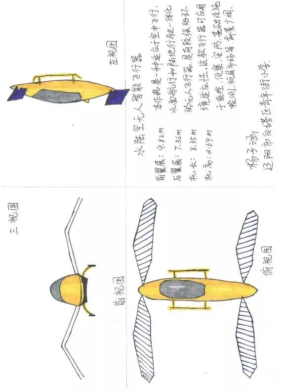 2019辽宁省创新杯未来飞行器设计大赛少年组(a组)入围作品网络评选