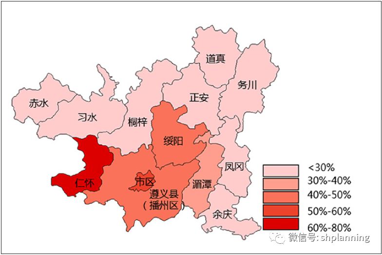 基于资金流的西部城市产业时空特征研究以遵义市为例上海城市规划