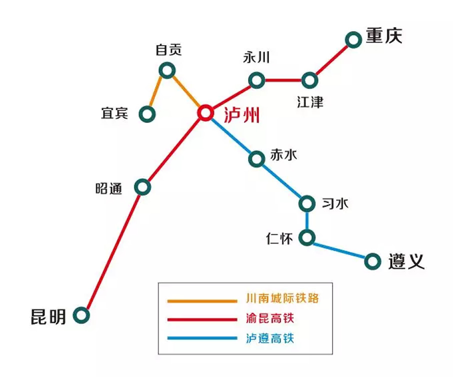 泸州高铁规划线路图图片