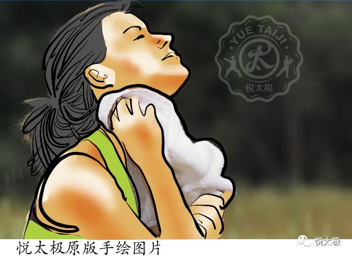 夏天练太极的汗水才是您最好保养品