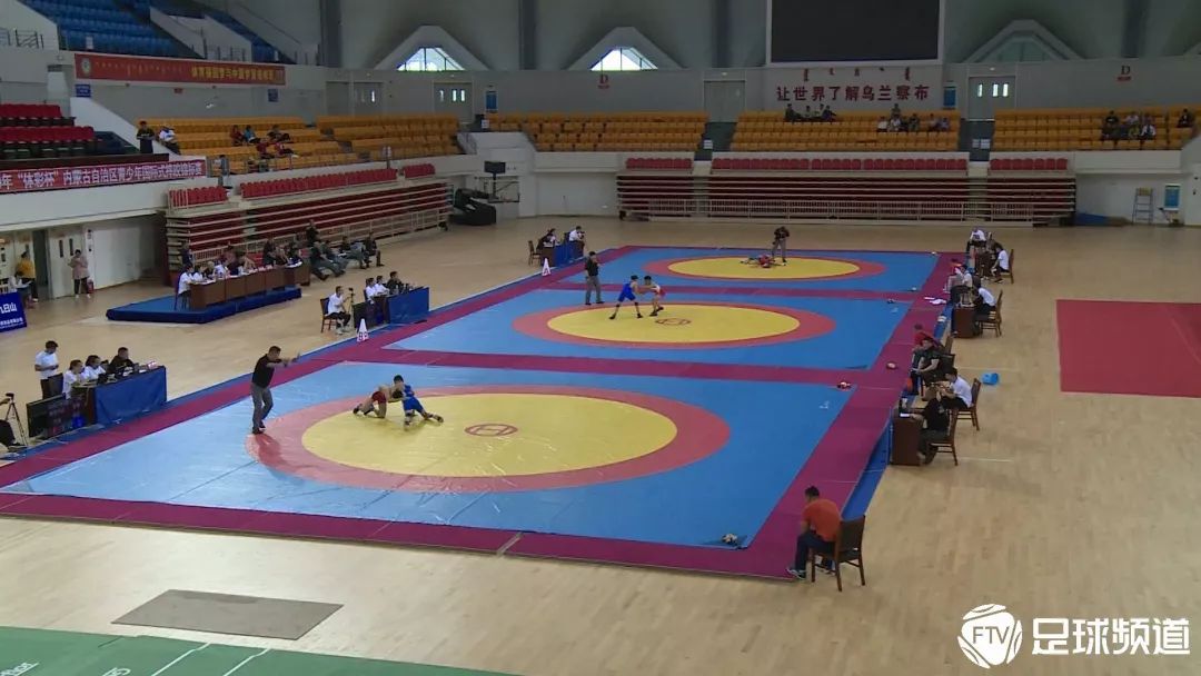 "体彩杯"内蒙古自治区青少年国际式摔跤锦标赛开赛