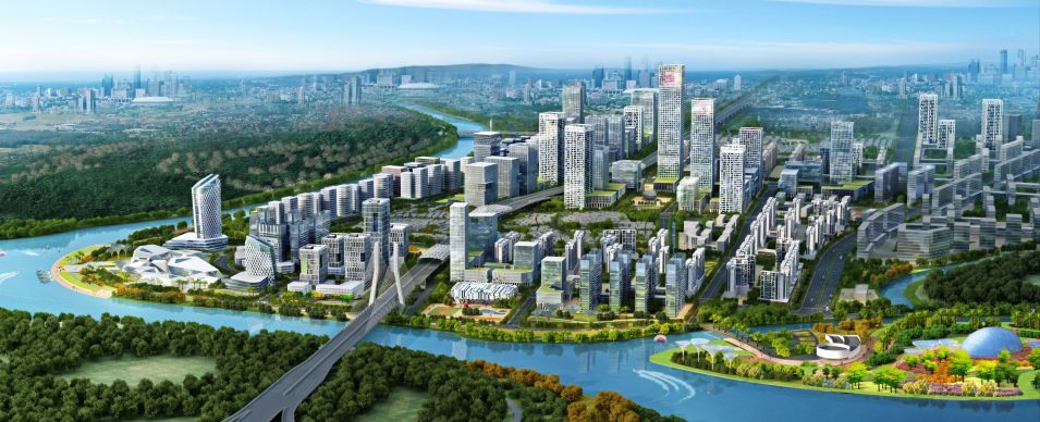 佛山东部城市中心,智慧创新中心及文化滨水新城,除了住宅,配套等,还将