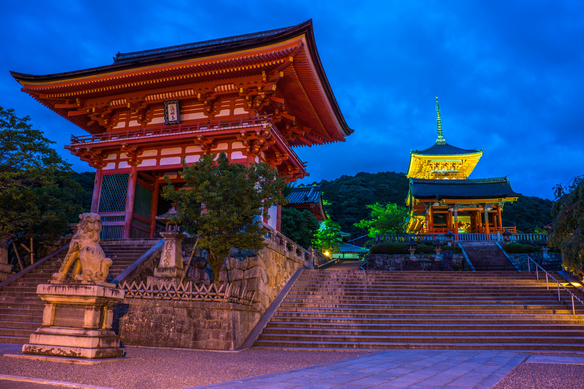 日本的千年古寺始建于唐朝 被列入世界文化遗产成旅游胜地 清水