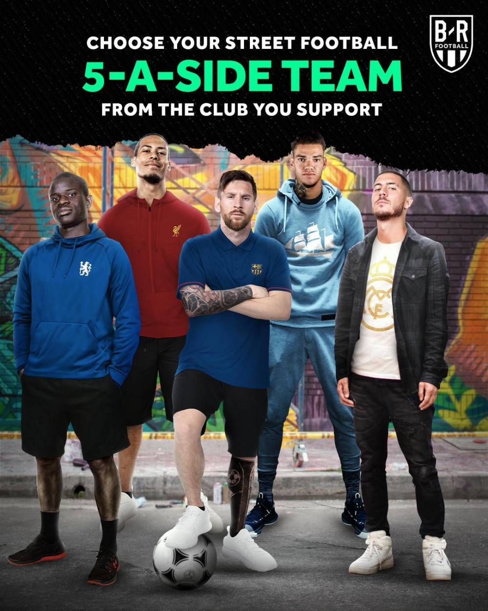 你会选择谁组队?br评选五人足球队:梅西搭档阿扎尔