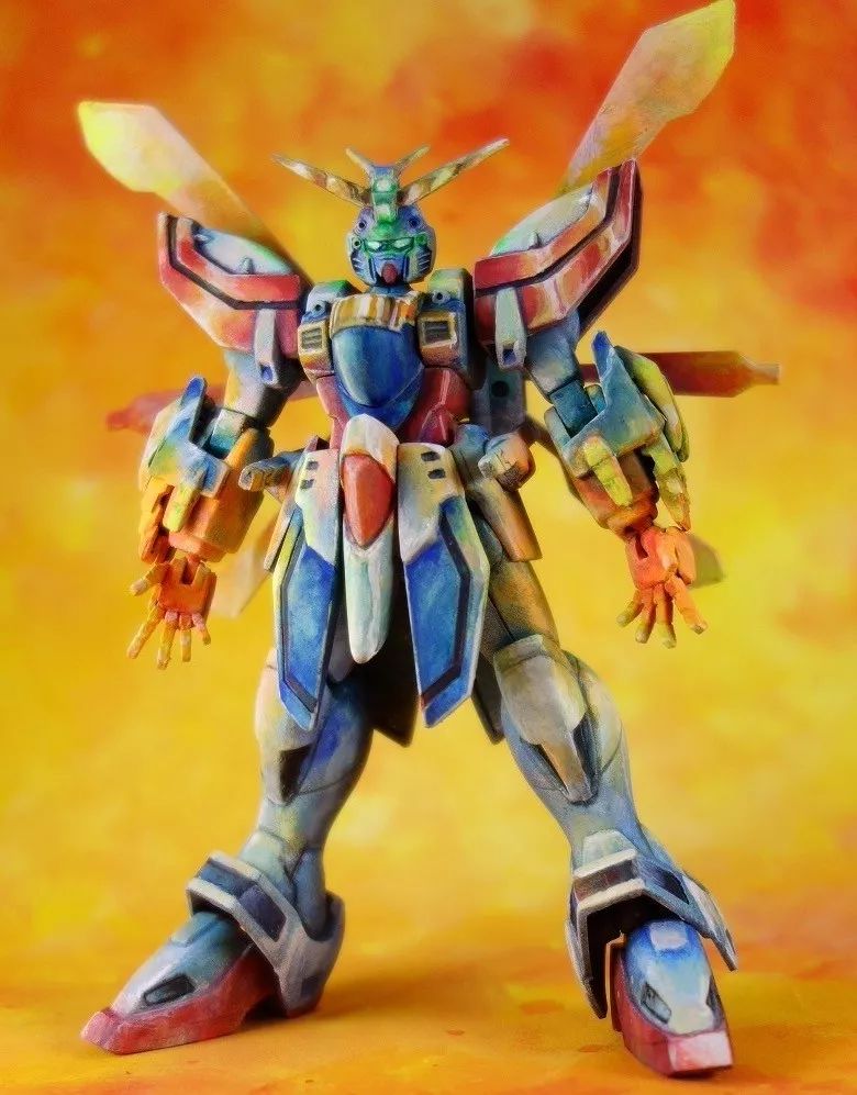 1144老套件手涂神高达也能这么玩