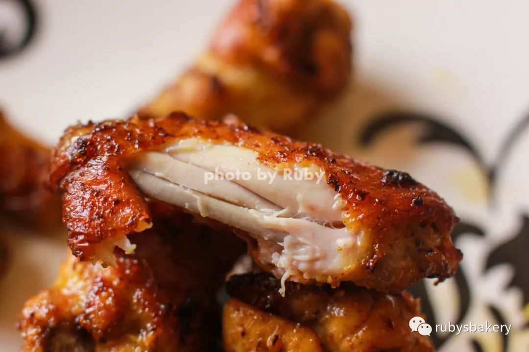 102ruby美食印度咖喱烤鸡腿masalachicken空气炸锅版