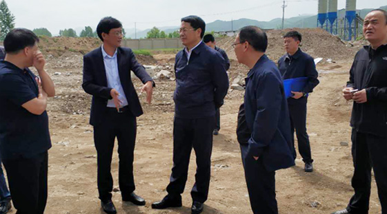 县政府常务副县长刘振忠,经济开发区管委会主任王燕彤陪同调研