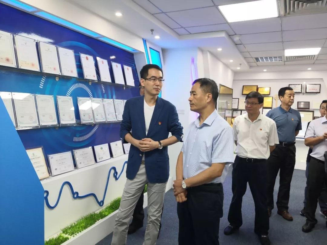 企业动态 | 福建省委组织部副部长陈炎标一行到科技谷调研指导