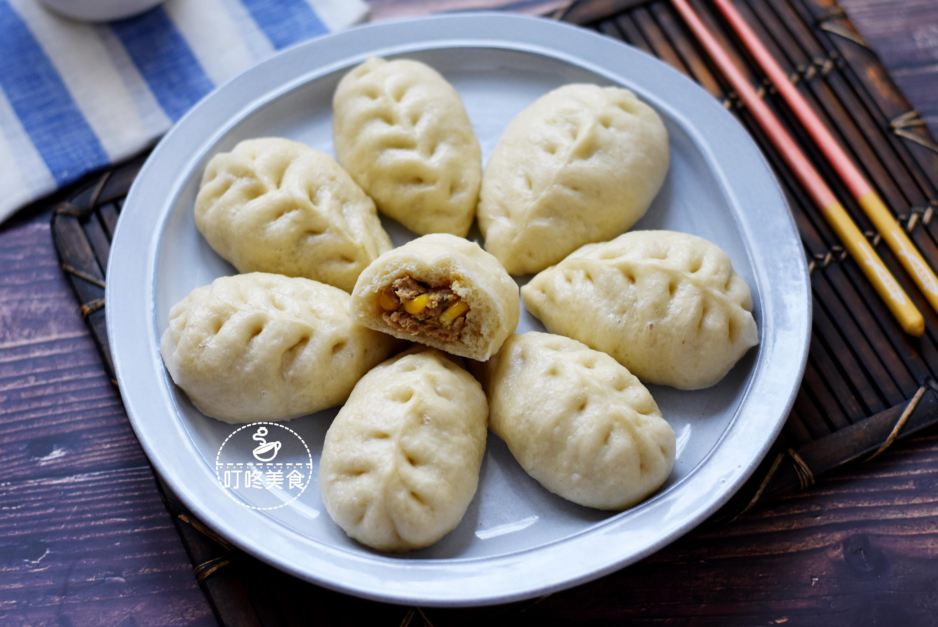 夏天,玉米别煮着吃了,用来做包子,鲜香营养不油腻,太香了