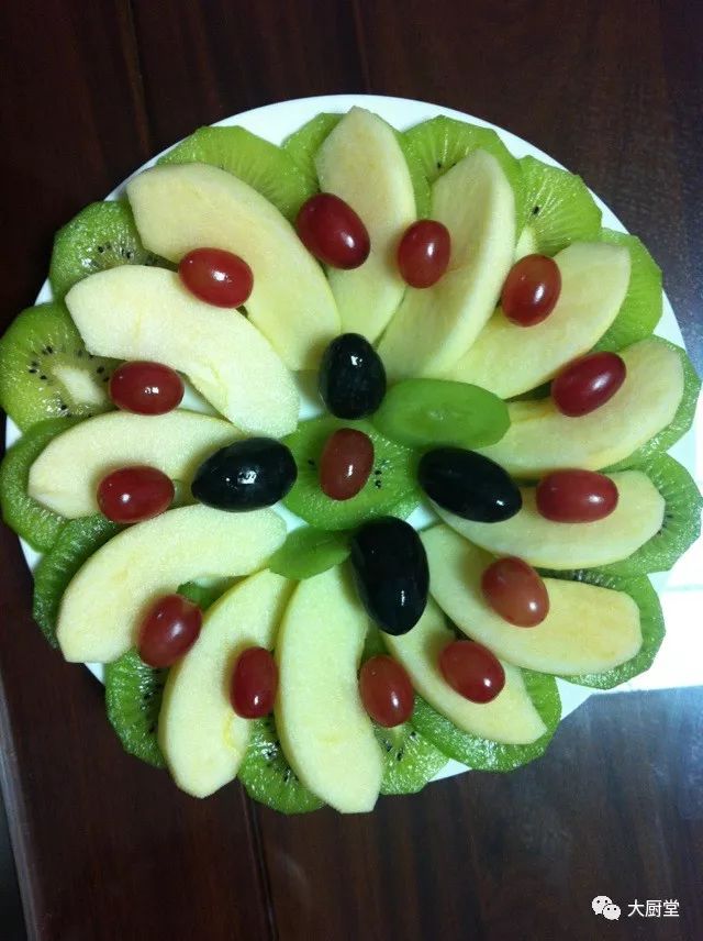 水果拼盘教程来了简单大气上档次