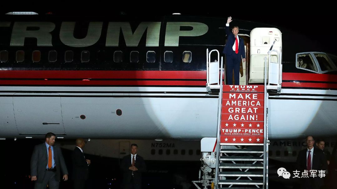 新空军一号,浓浓川普风~_飞机