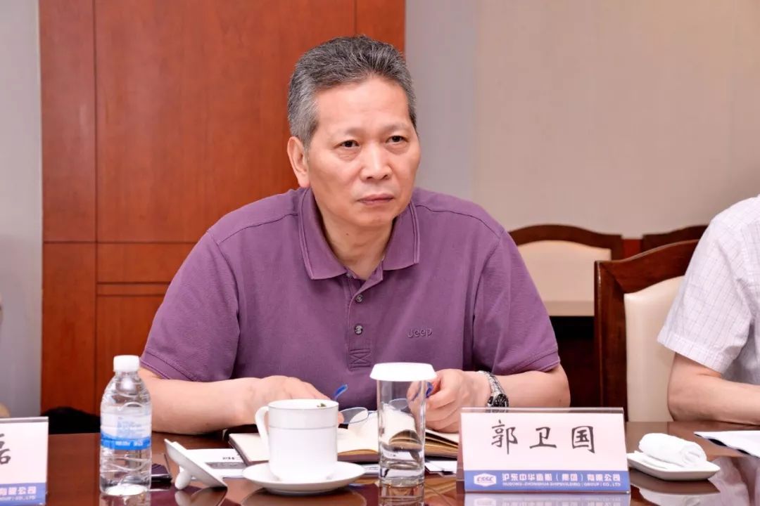 调研中船集团党组成员纪检组组长郭卫国调研沪东中华成本工程推进情况