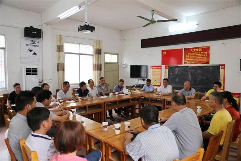 县领导申学明,罗光杰调研指导征地工作