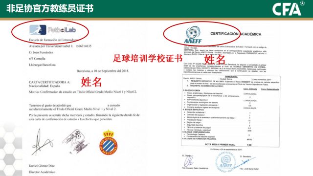 新华社揭露中国青训假外教,中国足协教您辨别常见外籍教练证