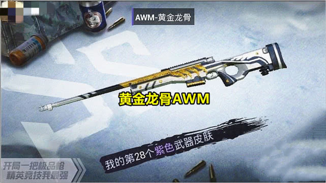 AWM黄金龙骨的画法图片