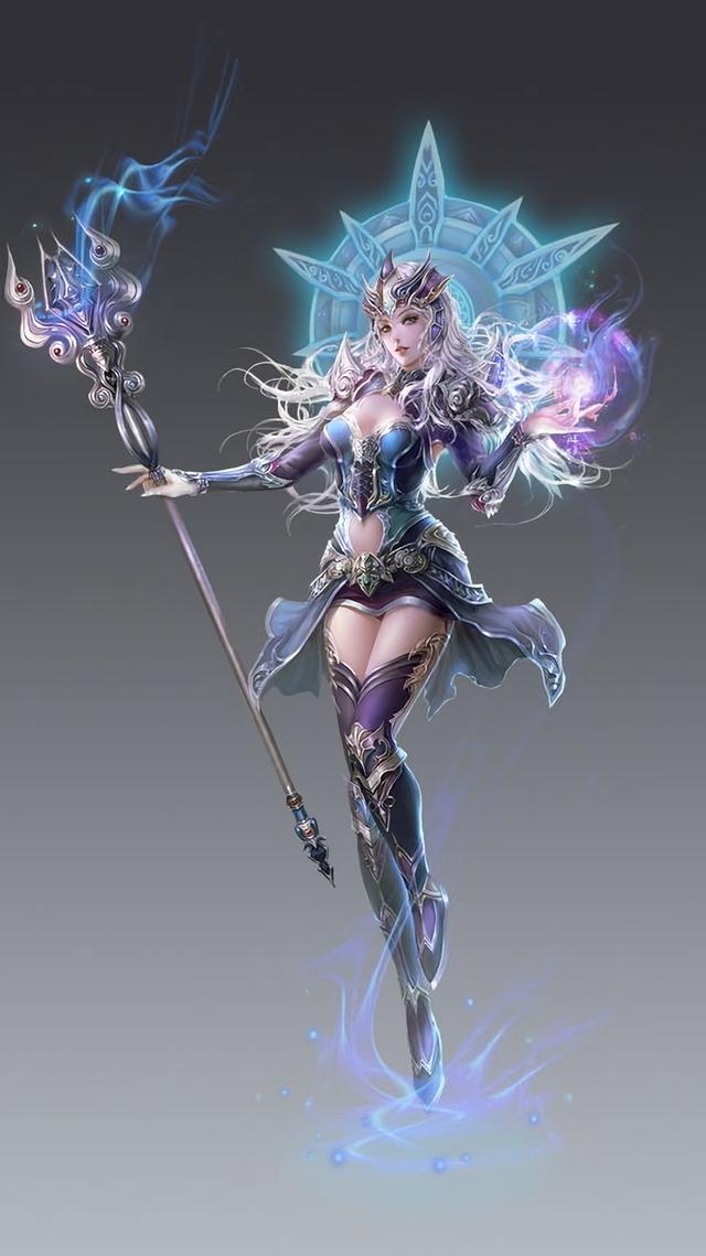 「游戏原画」玄妙入神|西方法系角色游戏壁纸「第三期」_驾舟