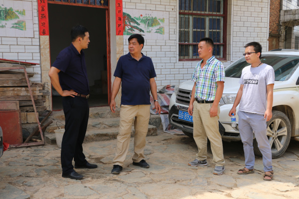 省文物局调研组到官厅镇苍台村调研拯救老屋行动工作