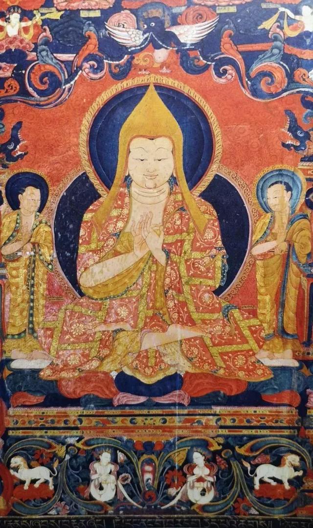 托林寺壁画人物造型在遵循尼藏风格的同时,也吸纳了西藏西部绘画