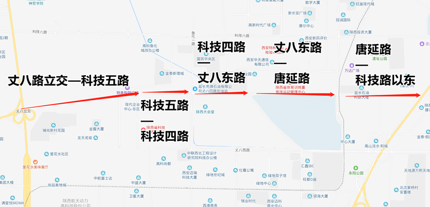 最新!科技八路快速通道地上道路国庆前将分段通车