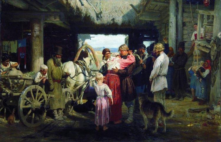 俄罗斯巡回展览画派画家列宾油画欣赏