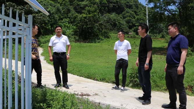 马登宏同志带队督导地质灾害防治工作