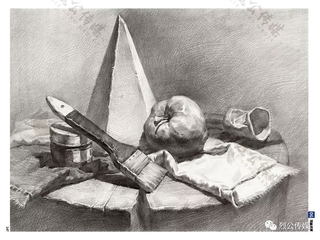 联考方向标素描静物临摹范本年度热销教材画风新颖内容涵盖全面适合各