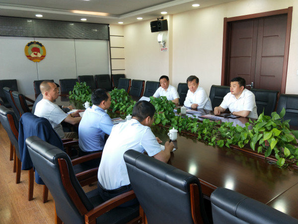 我区与北京启迪清芸洽谈项目合作