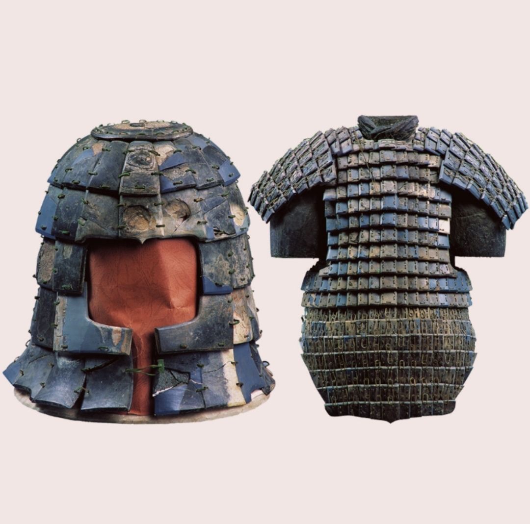 原创象岗山墓中发现残甲专家经妙手复原南越王宝甲是这怪样