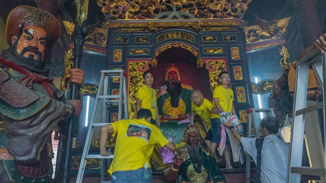 恭城关帝庙会各项活动热闹开启_关公