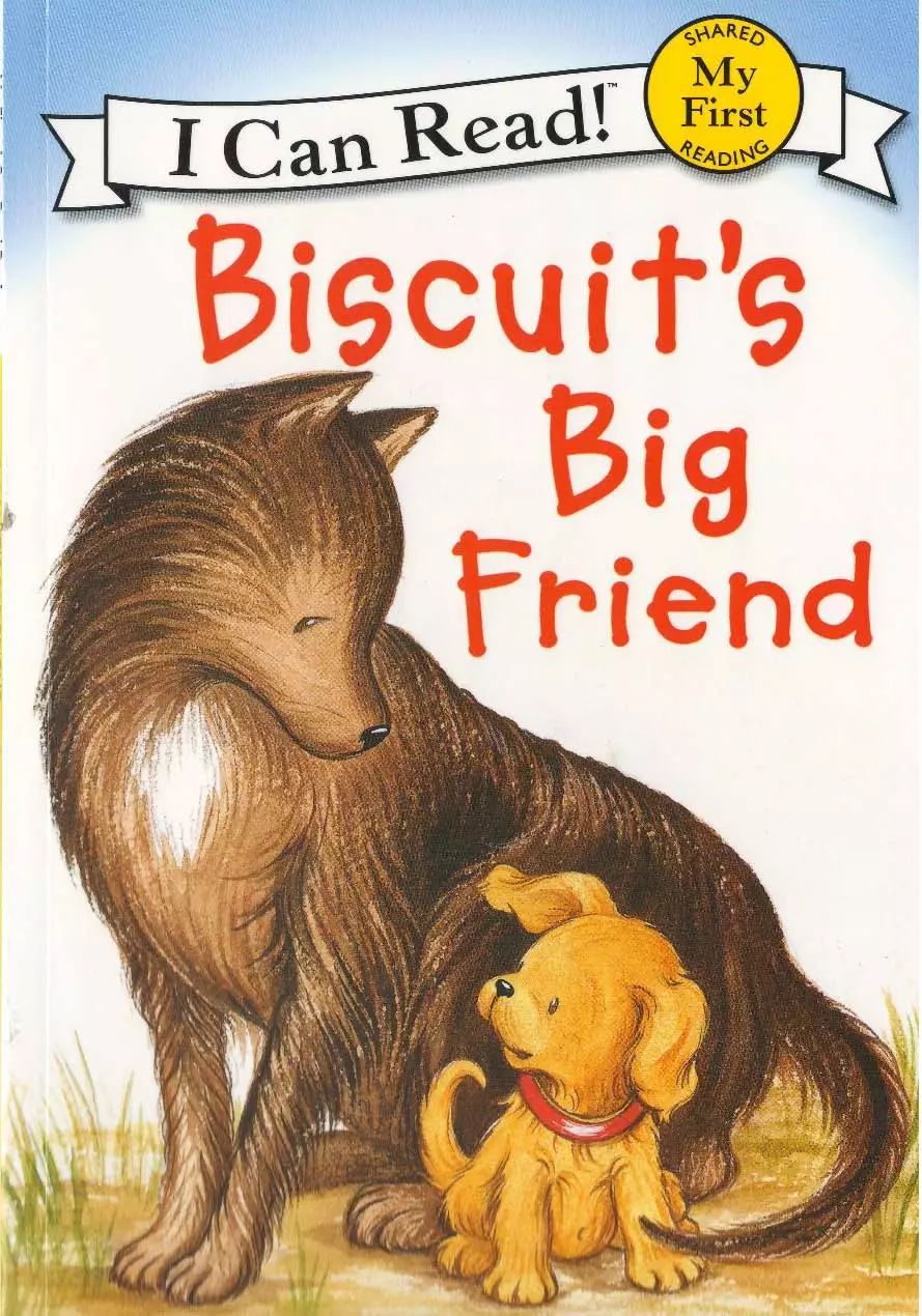 今天分享的绘本是 《biscuits big friend》,山姆是一只大狗,是小