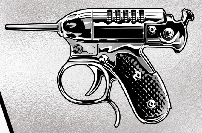 这也是最早的黑衣人武器.