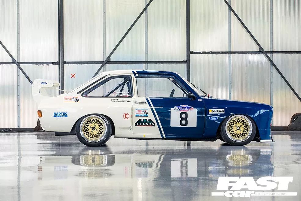 福特mk2escort285匹四十岁老车依然可以飞赛道动力底盘外观内饰酷乐