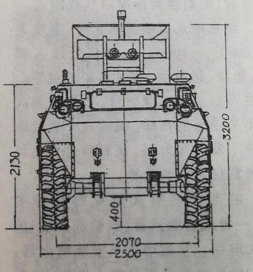 w2554双管23mm轮式自行高射炮