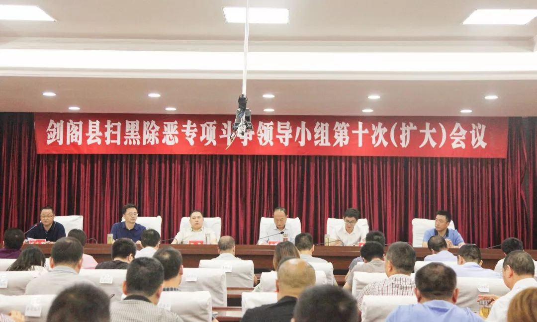 领导小组第十次(扩大)会议",县委常委,县纪委书记,县监委主任母雪龙