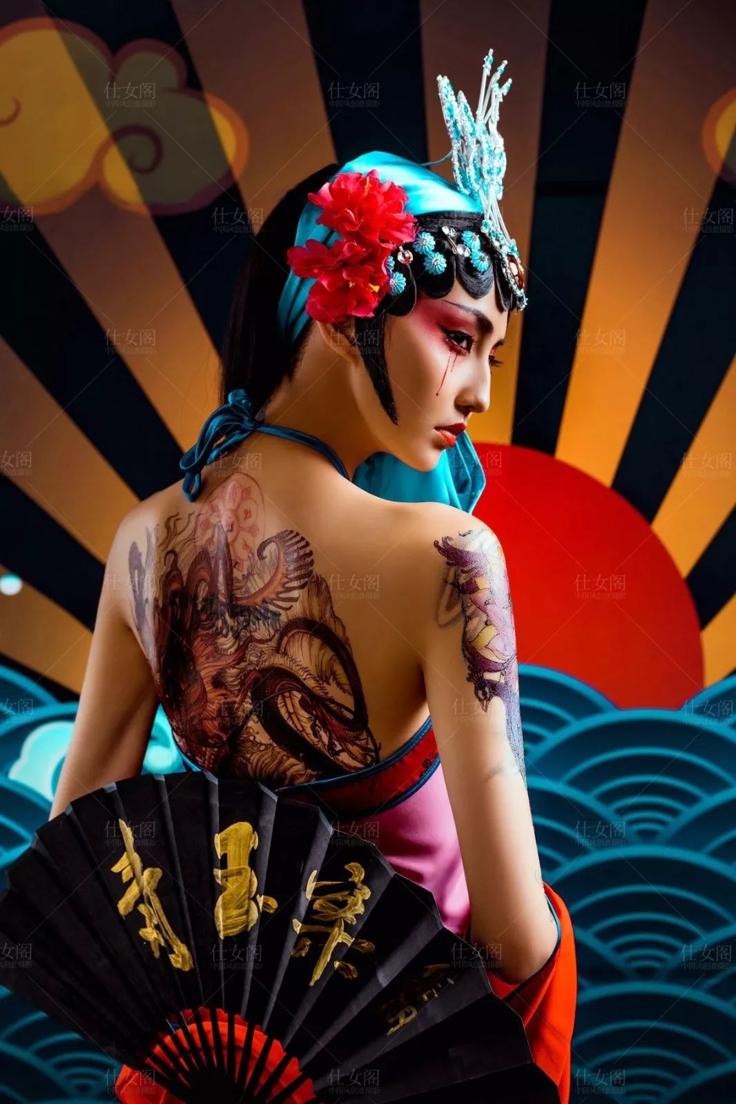 仕女阁中国风创意摄影,618巅峰定制等你开抢!