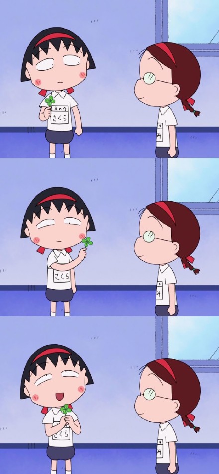 樱桃小丸子拼接动漫壁纸67