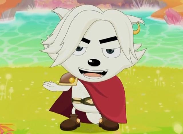 喜羊羊与灰太狼小白狼号称抓羊高手芯太狼看后表示不服