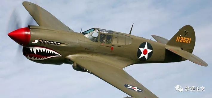 p40战鹰小鹰战斗机